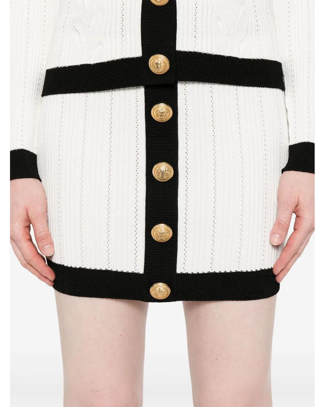 Balmain Black Skirts