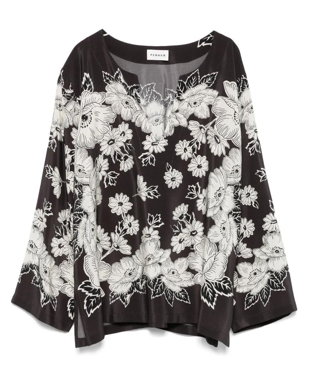 Blouse Steven P.A.R.O.S.H. en coloris Black