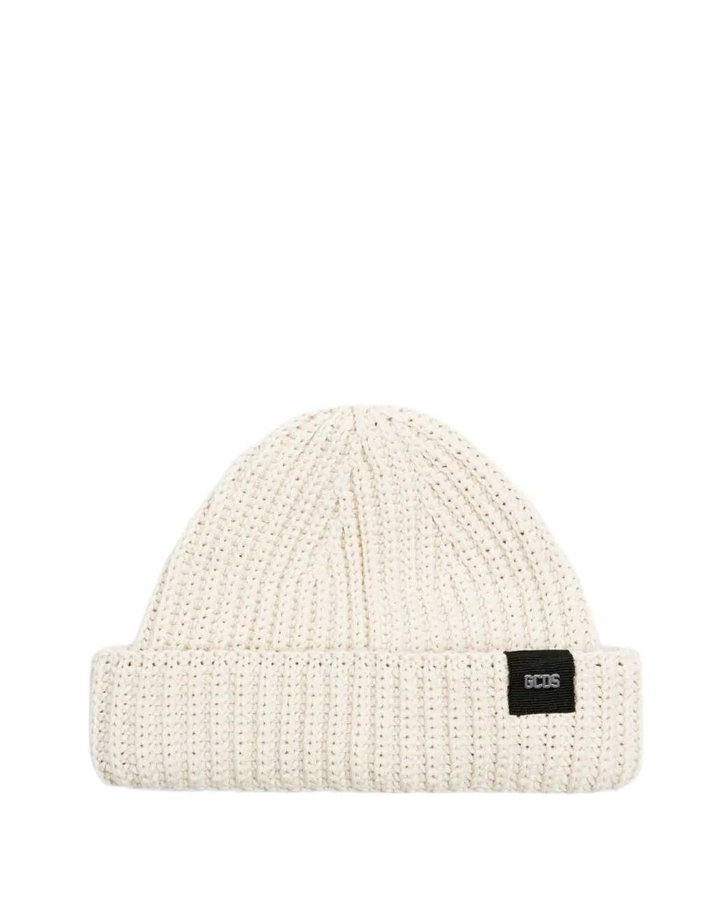 Gcds White Giuly Beanie for men