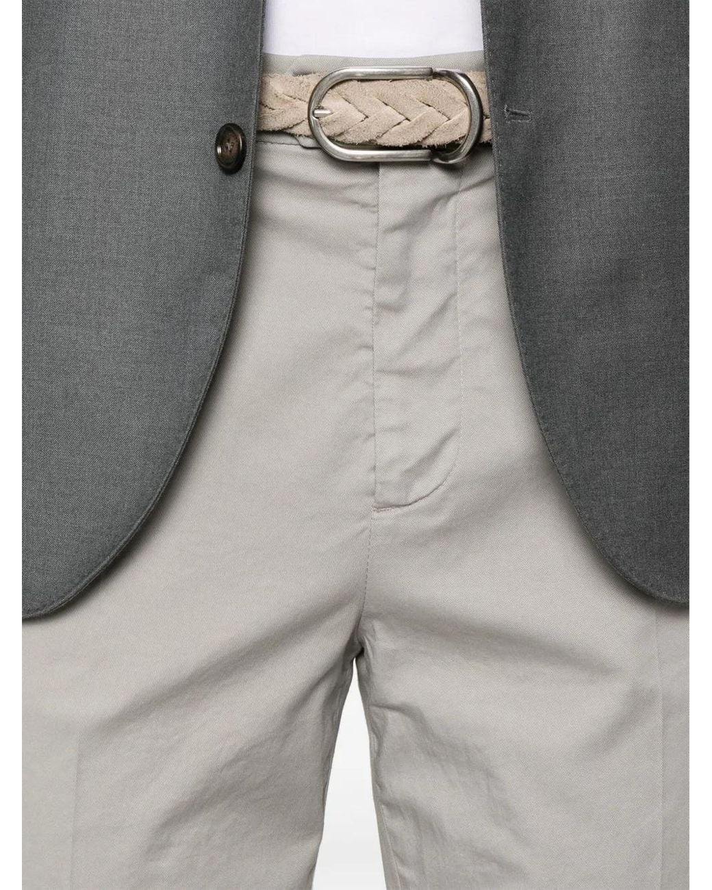 Brunello Cucinelli Gray Trousers for men