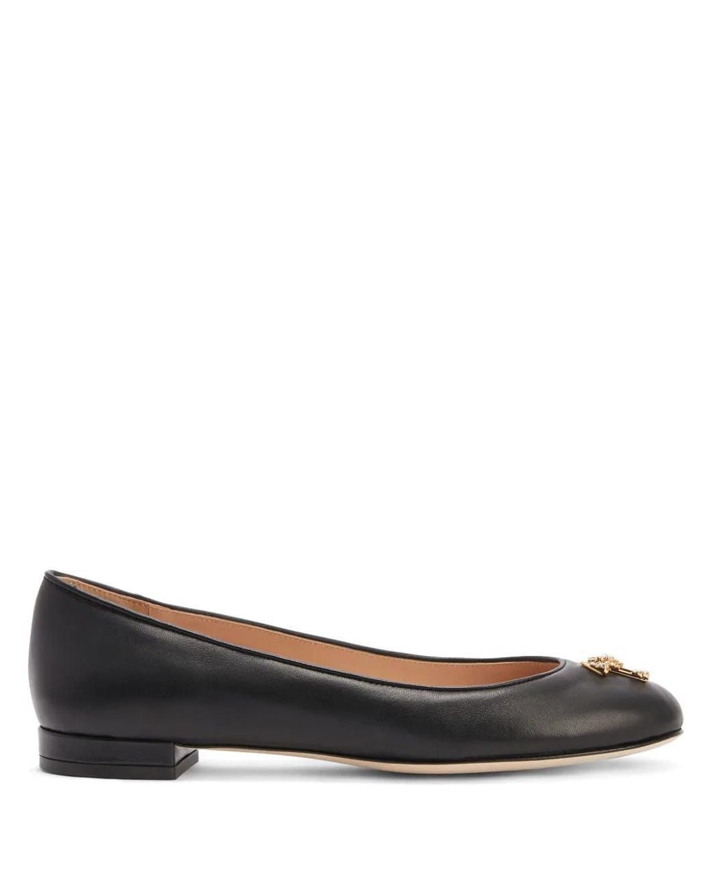 Giuseppe Zanotti Brown Riziana Ballerina Shoes