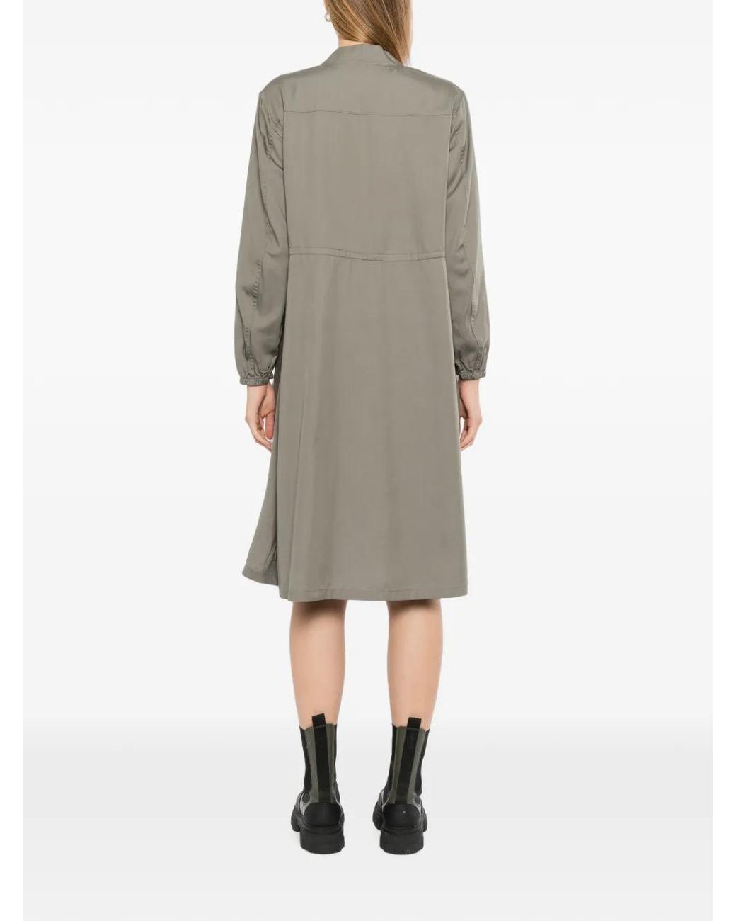 SPORT b. by agnès b. Gray Logo-Embroidered Dress