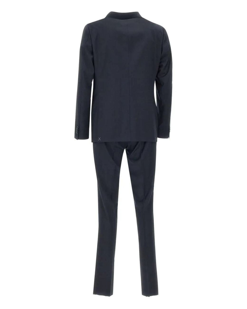 Corneliani Blue Single-Breasted Suit for men