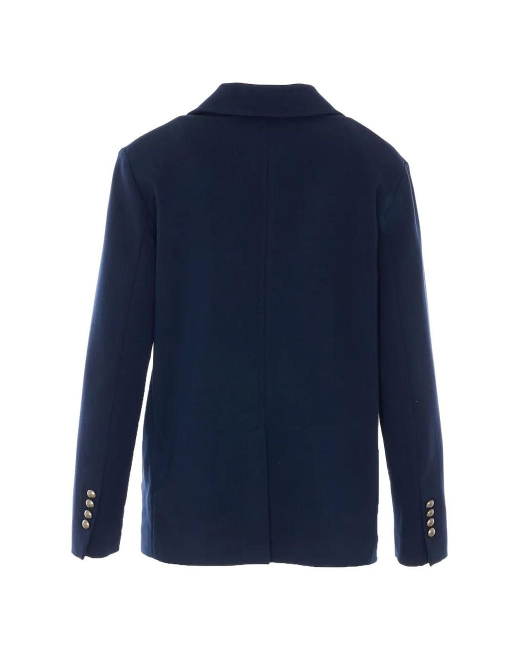 Circolo 1901 Blue Single-Breasted Button Jacket