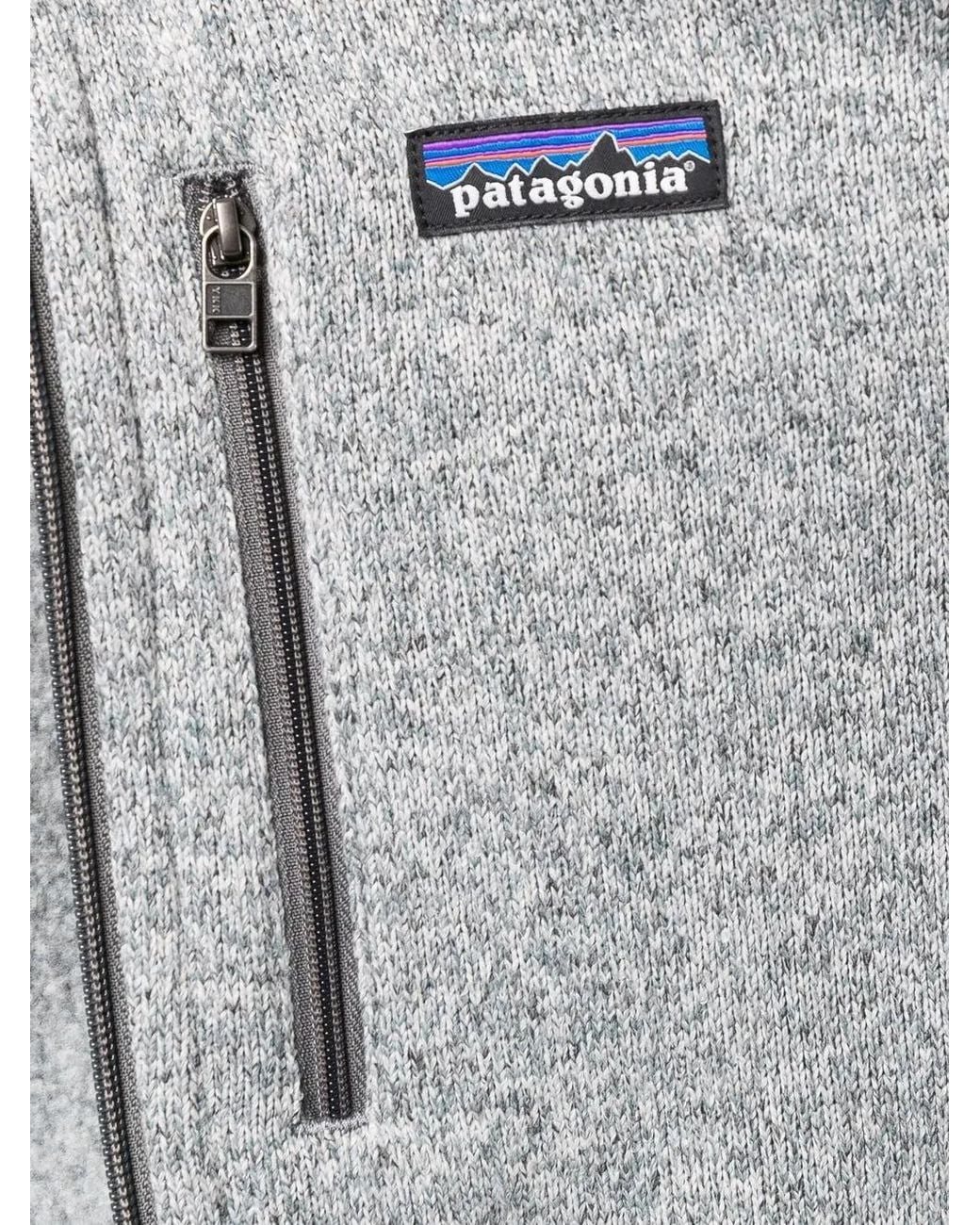Patagonia Gray Better Sweater Fleece Jacket for men