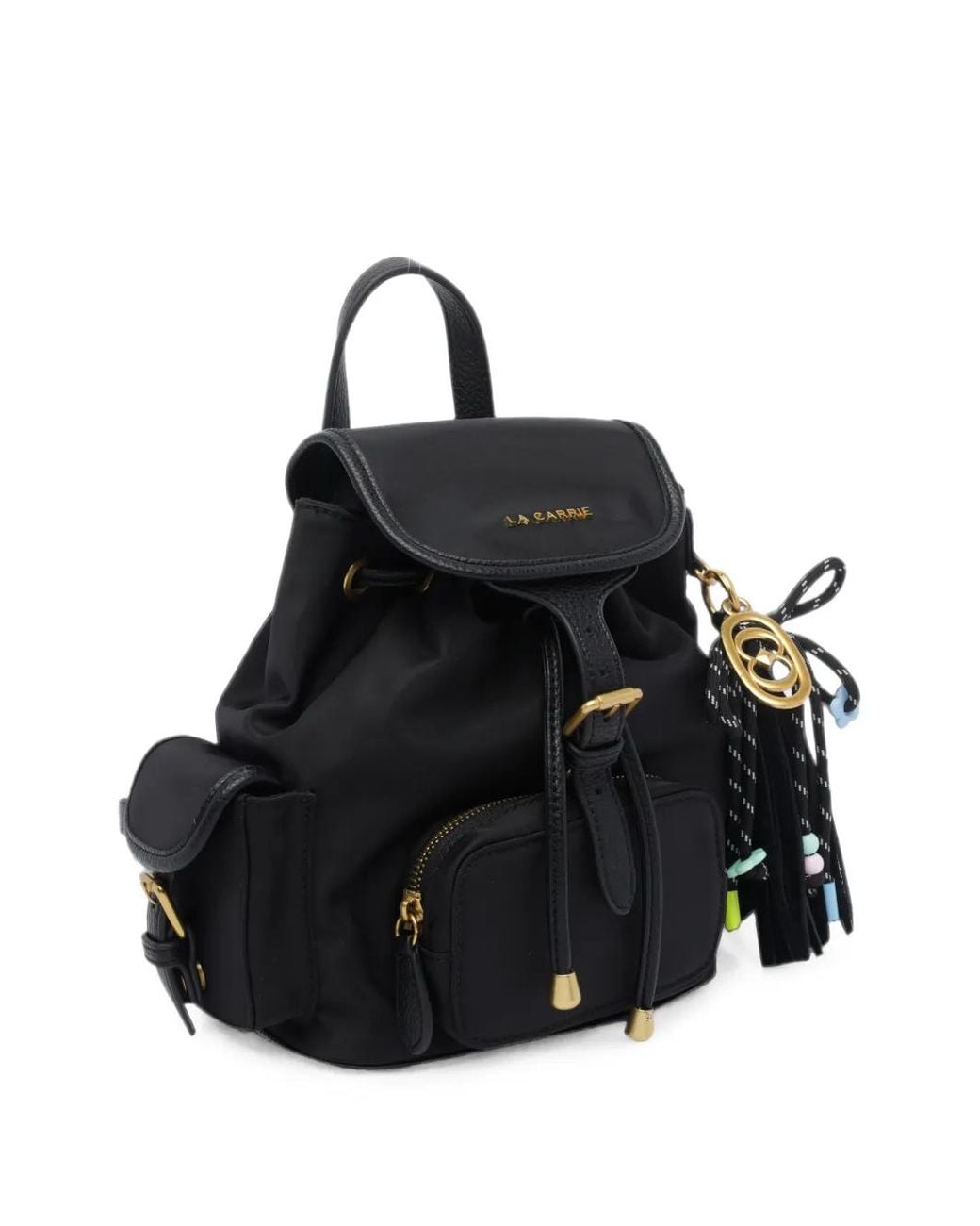 La Carrie Black Dark Wave Backpack