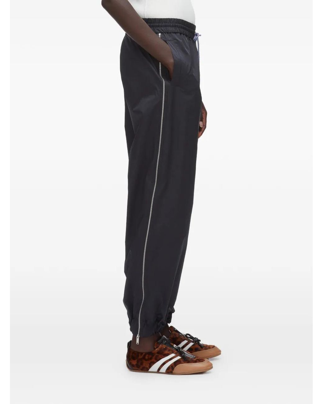 3.1 Phillip Lim Blue Drawstring Track Pants