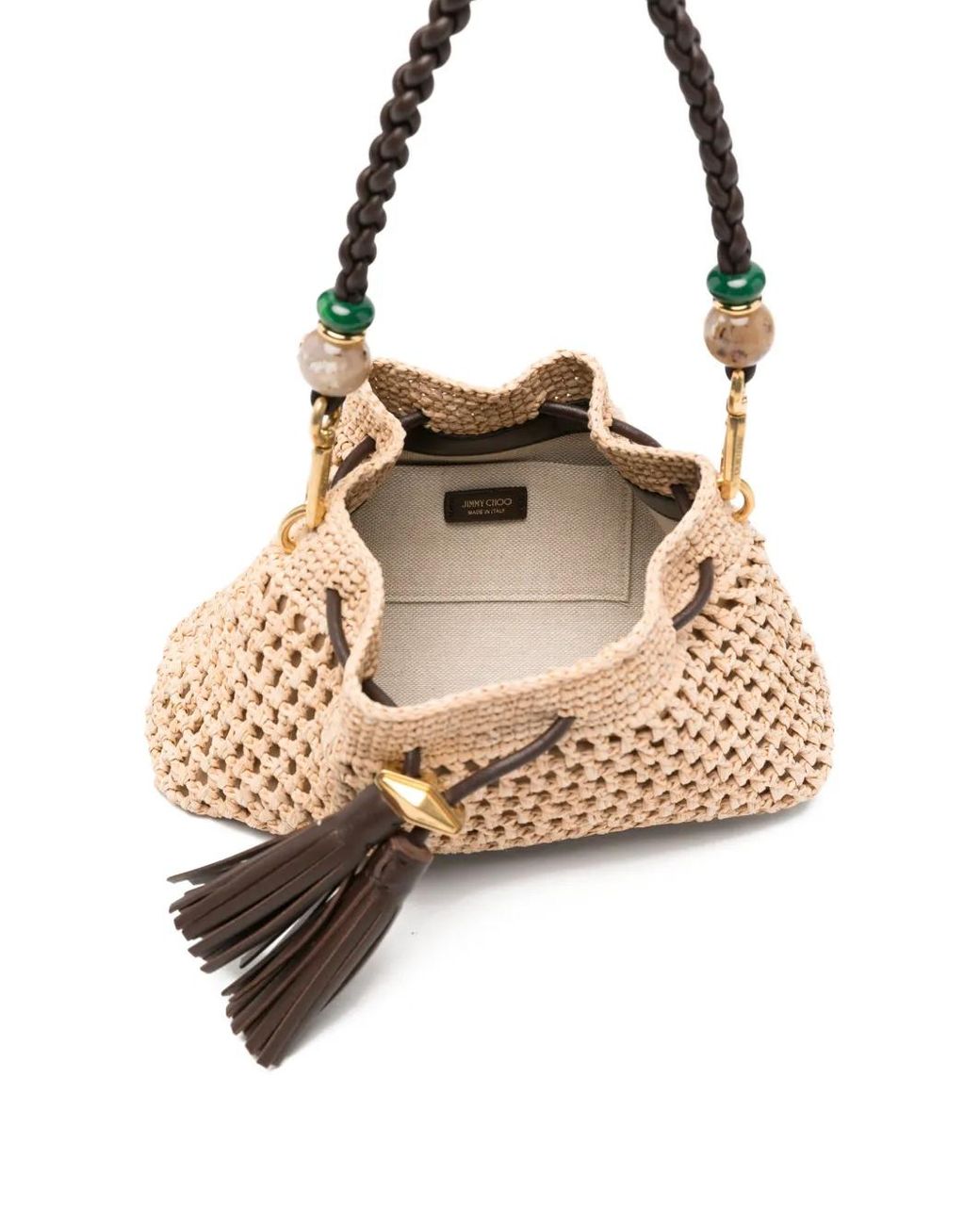 Jimmy Choo Natural Cinch Small Bag