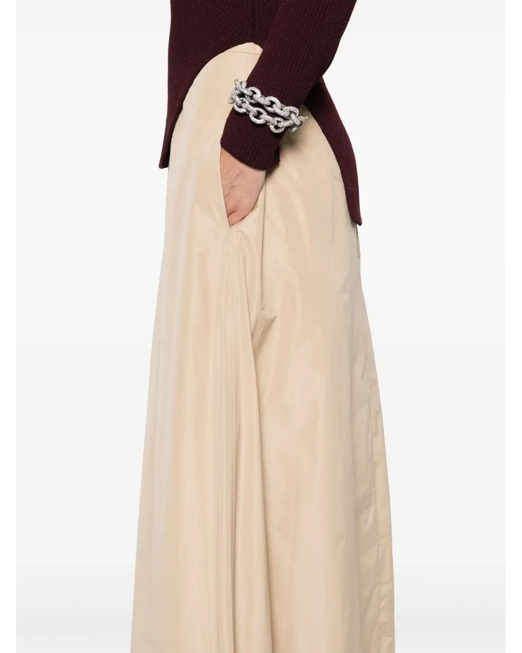 Jil Sander Natural Skirts