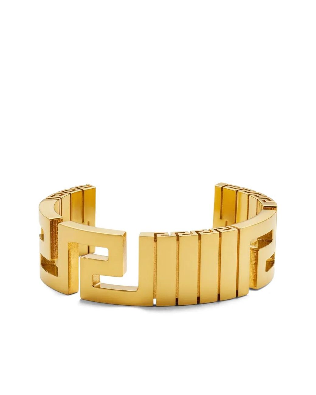 Bracciale Rigido Greca di Versace in Metallic