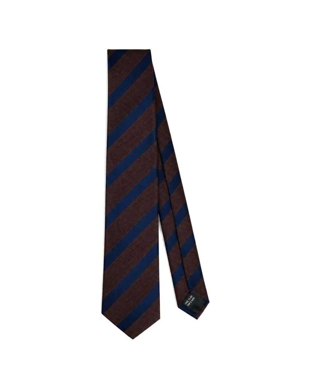 CAVENDISH® Blue Striped Silk Tie