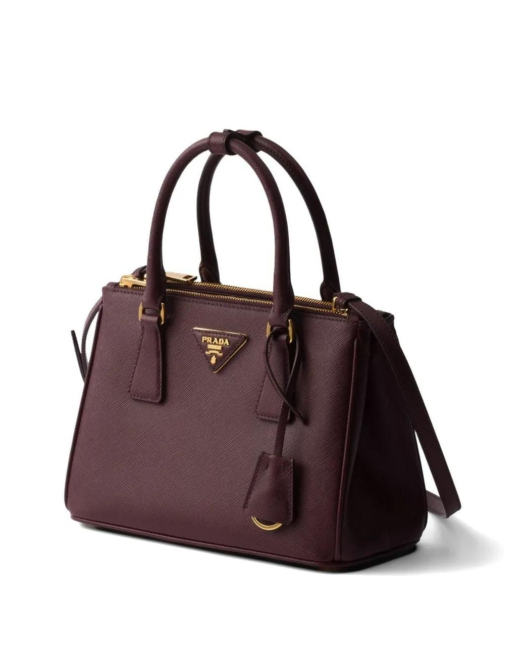 Prada Purple Small Galleria Cross Body Bag