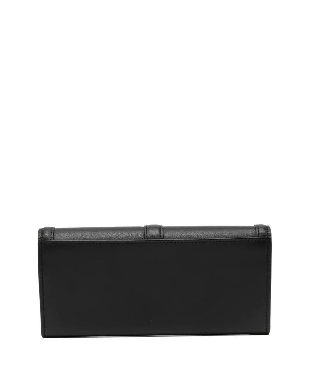 Agnes B. Black Leather Wallet