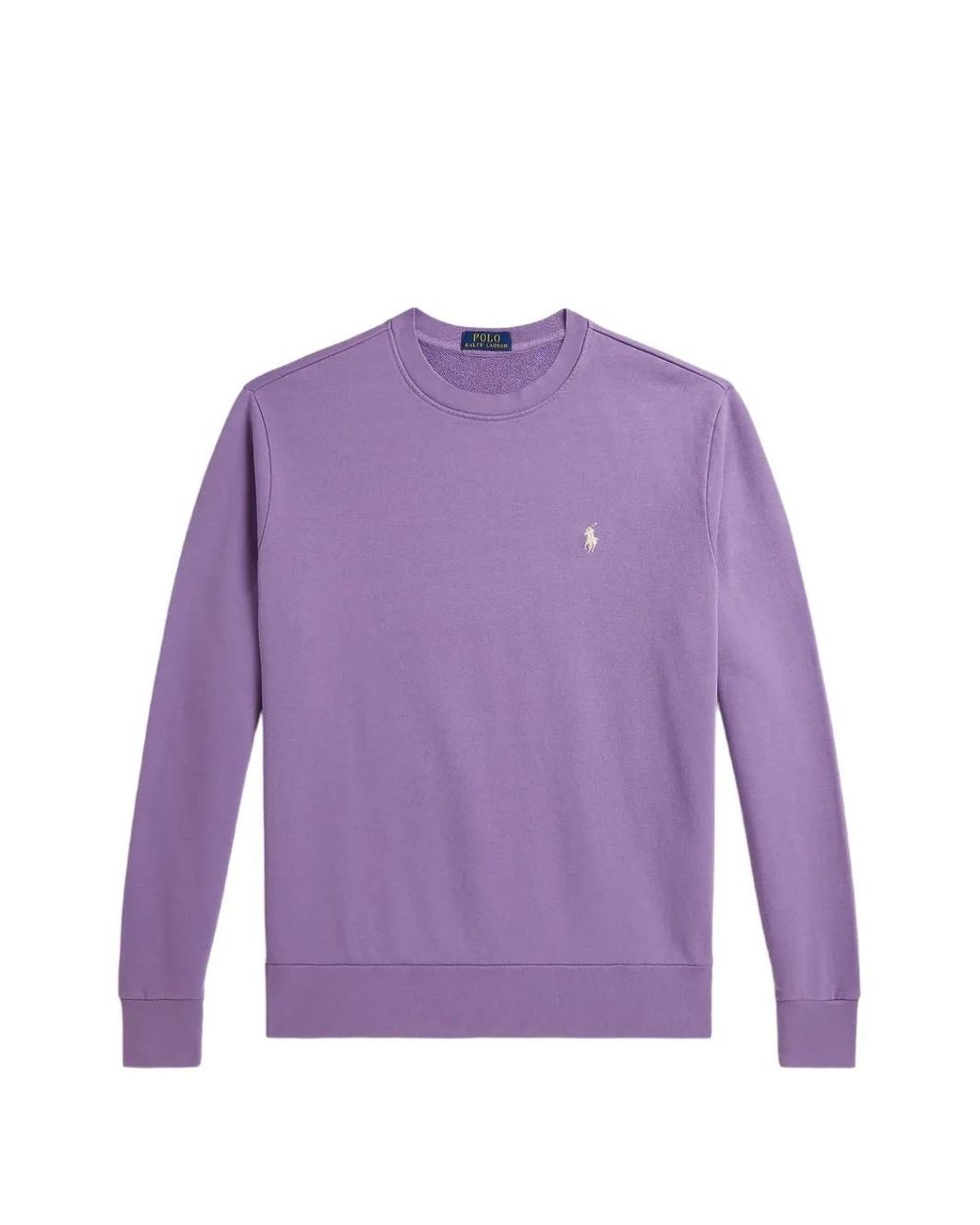 Polo Ralph Lauren Purple Loopback Fleece Sweatshirt for men
