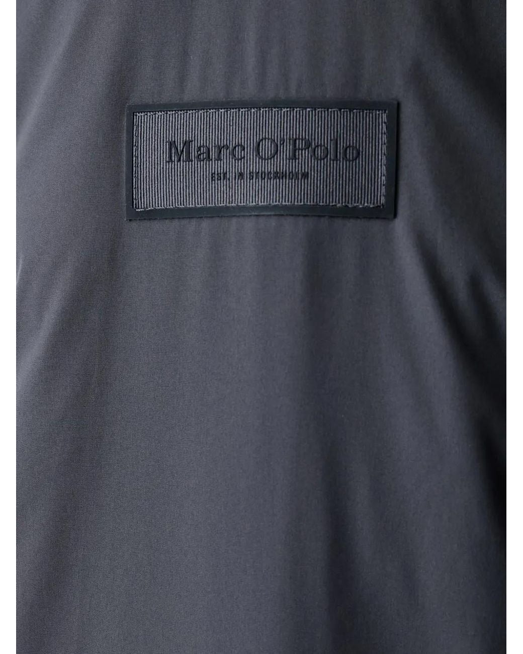 Marc O' Polo Black Reversible Hooded Puffer Jacket for men