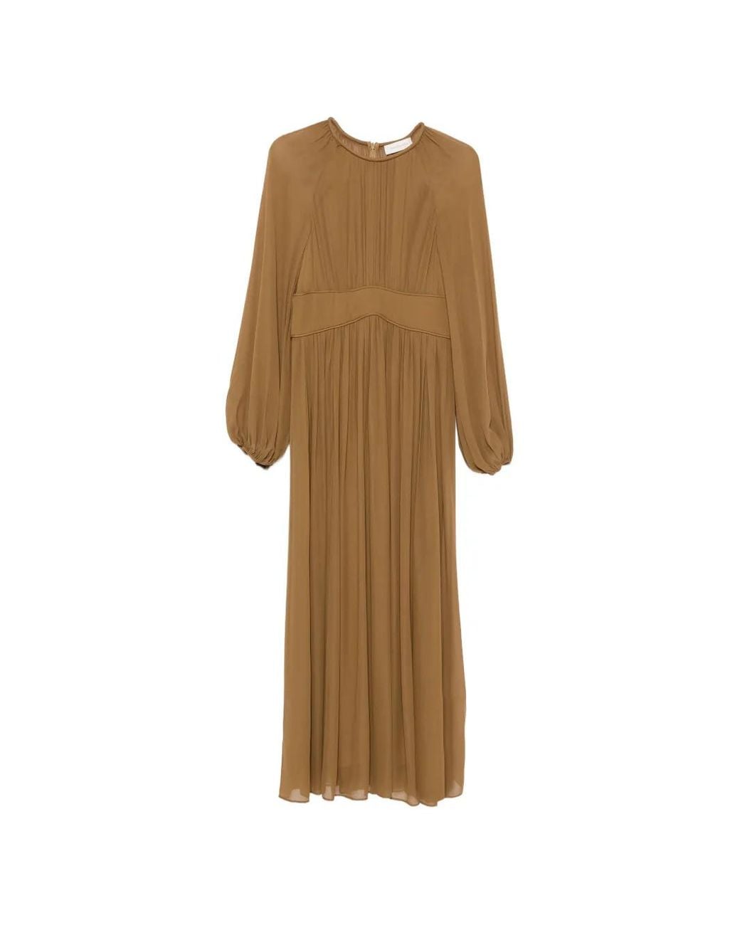 Zimmermann Natural Carousel Billow Maxi Dress