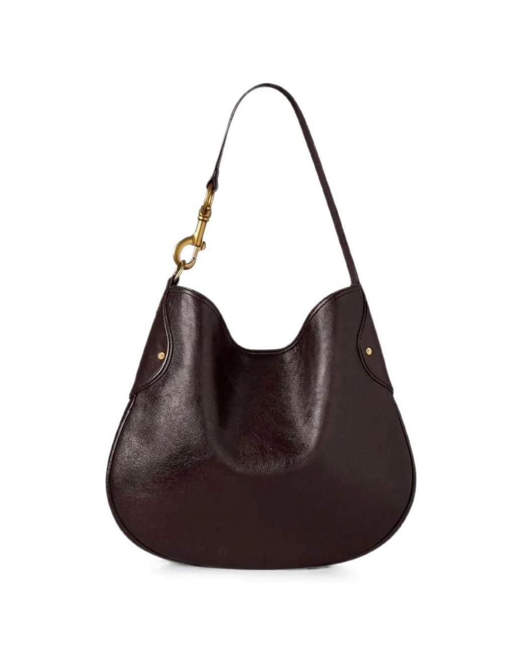 Mulberry Black Hackney Leather Shoulder Bag