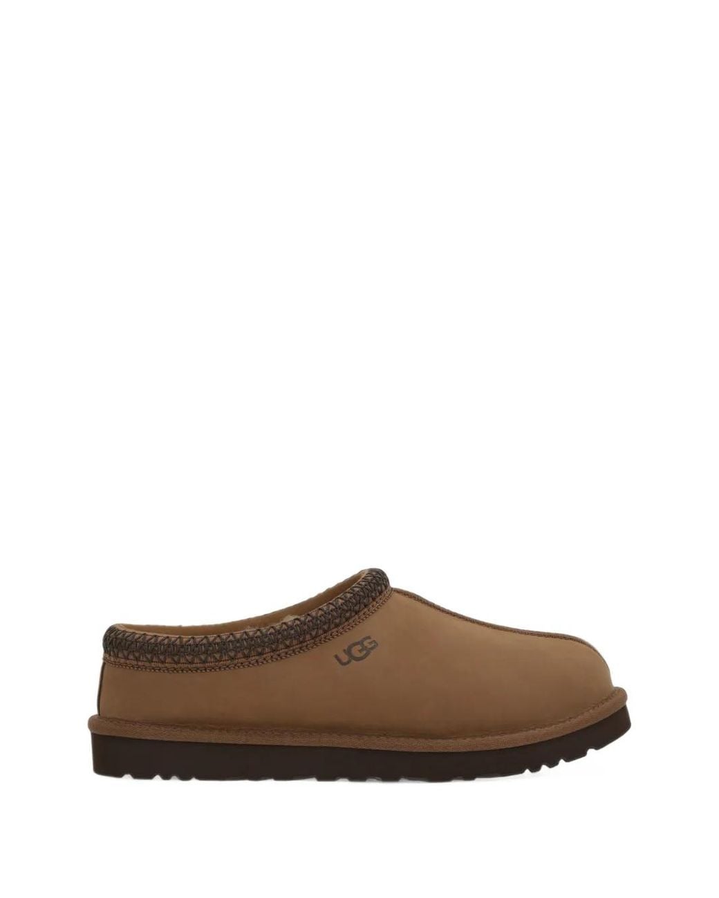 Ugg Brown Tasman Ii Nubuck Slippers for men