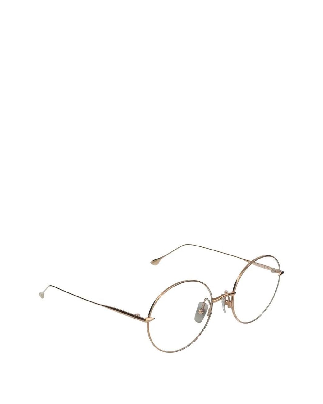 Occhiali Tondi Dita di Dita Eyewear in Natural