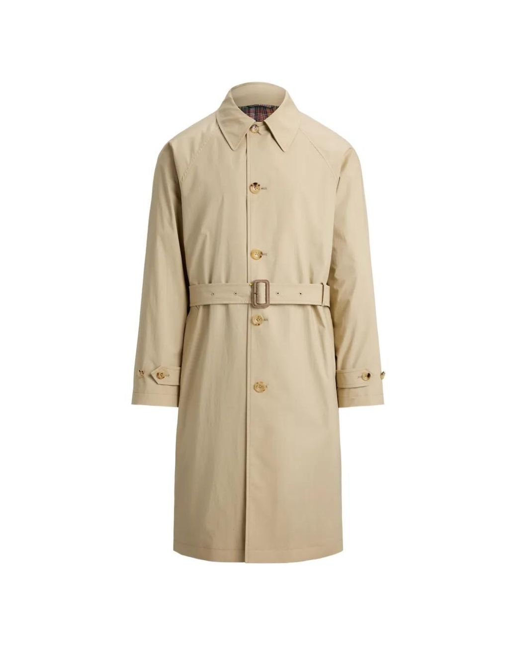 Polo Ralph Lauren Natural Balmacaan Buttoned Coat for men