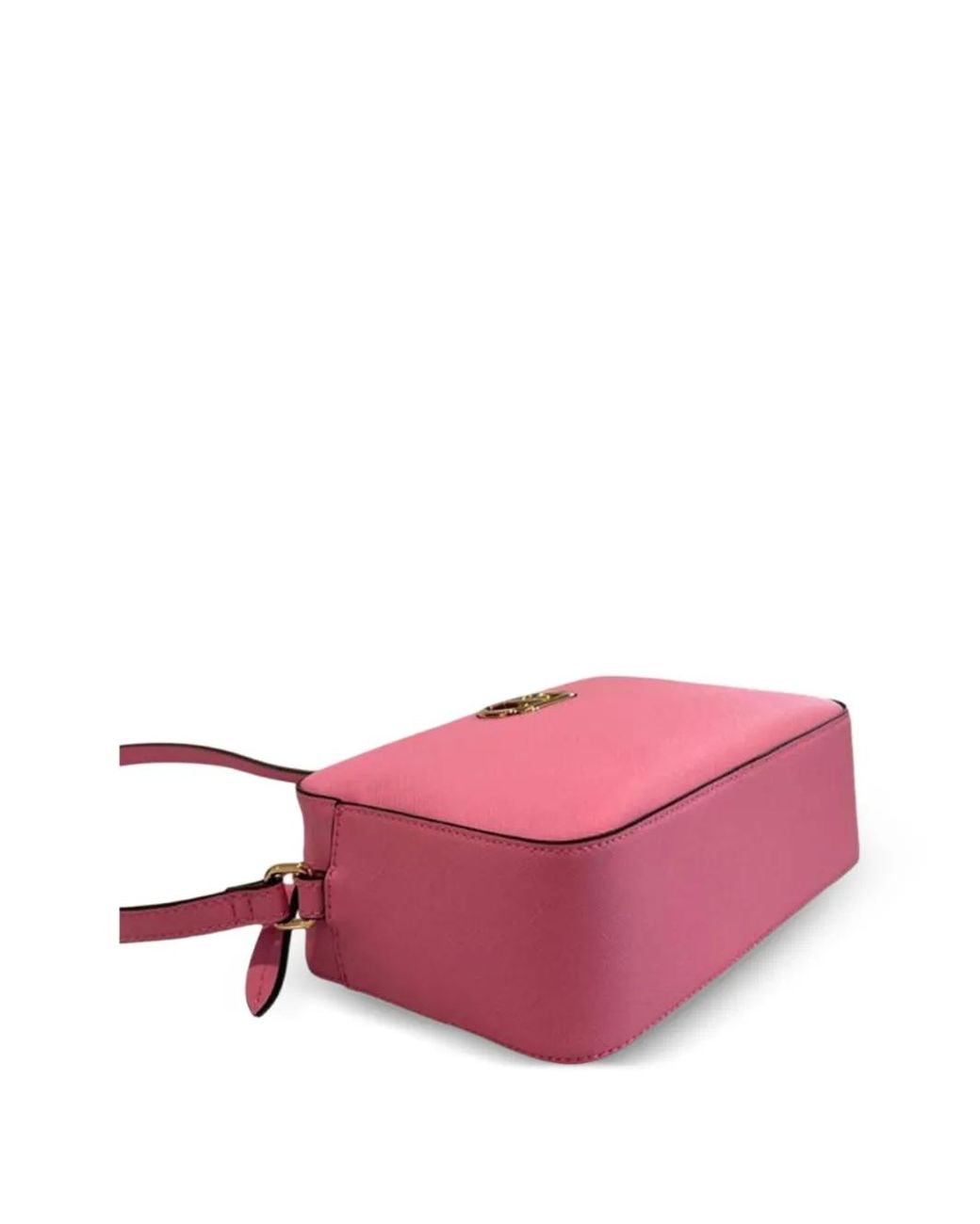 Twinset Pink Logo-Plaque Cross Body Bag