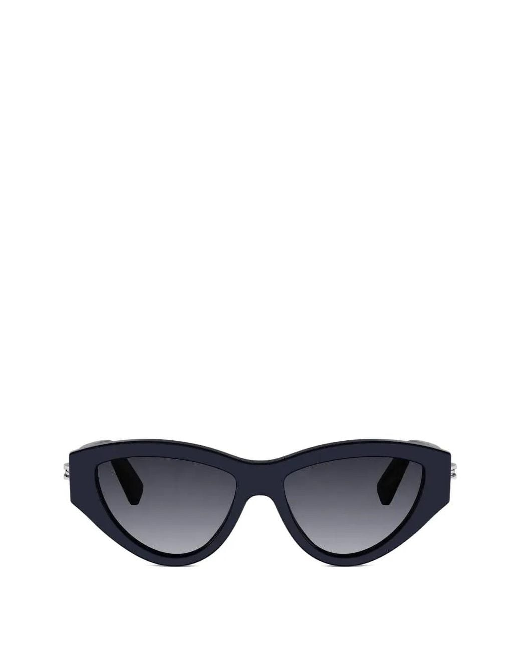 BVLGARI Blue Cat-Eye Frame Sunglasses