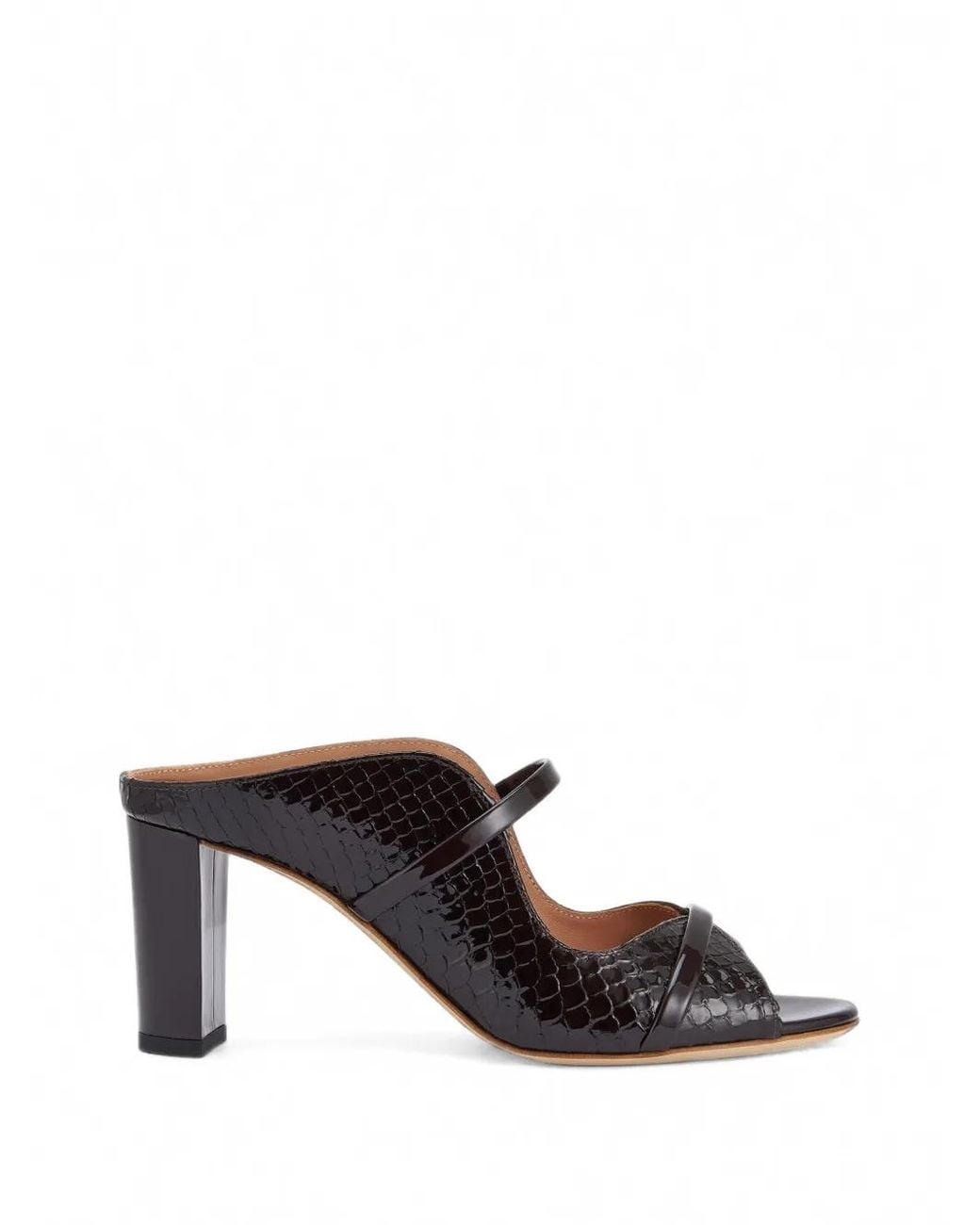 Malone Souliers Brown Norah Leather Heeled Sandals