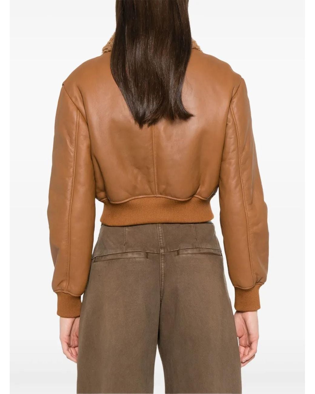 Manokhi Brown Idris Jacket