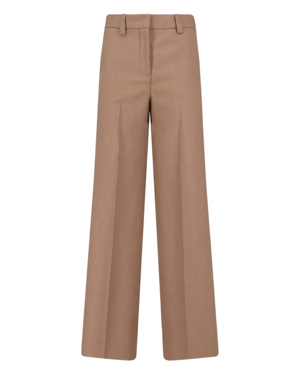 Incotex Brown Belt-Loops Trousers