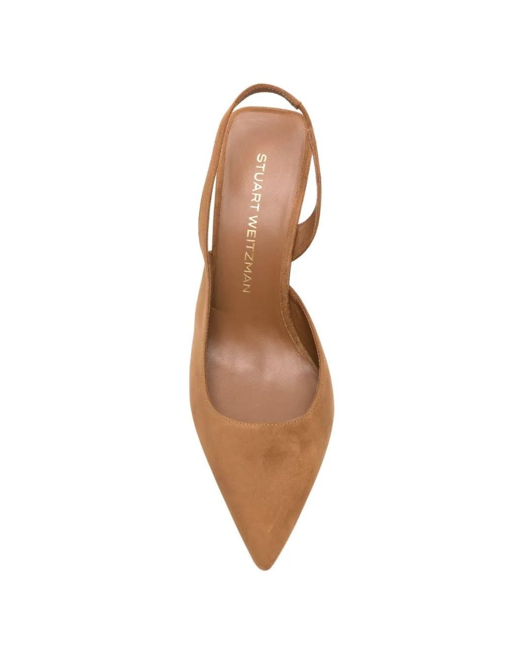 Stuart Weitzman Brown Vinnie Heeled Pumps
