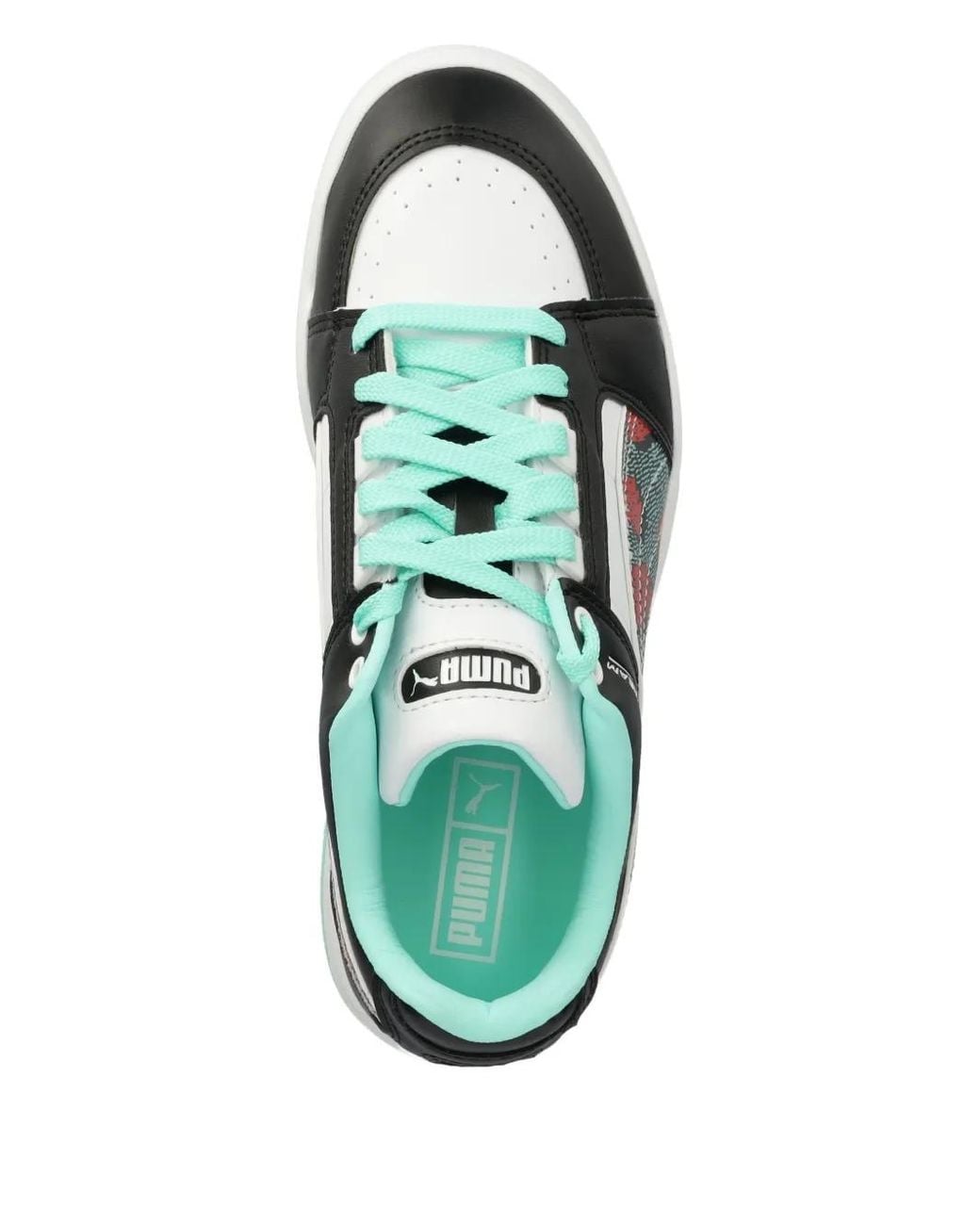 PUMA Green Slipstream Lo Trainers
