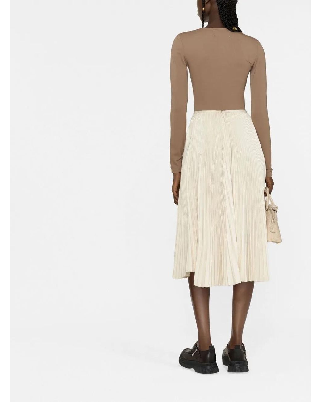 Maison Margiela Brown Long-sleeve Bodysuit
