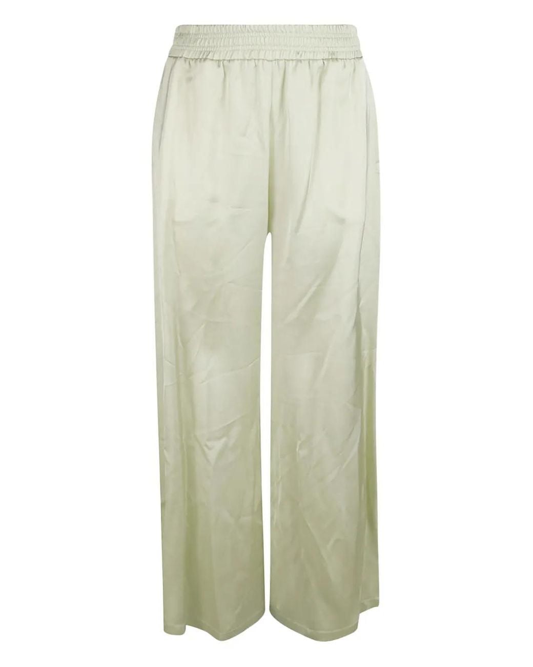 Fabiana Filippi Green Elasticated-Waist Trousers