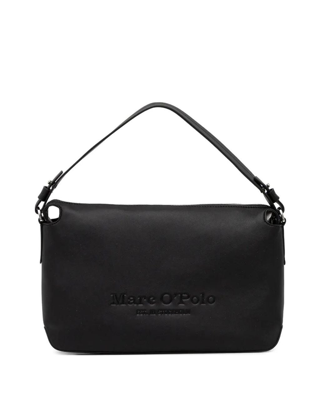 Marc O' Polo Black Zip Tote Bag
