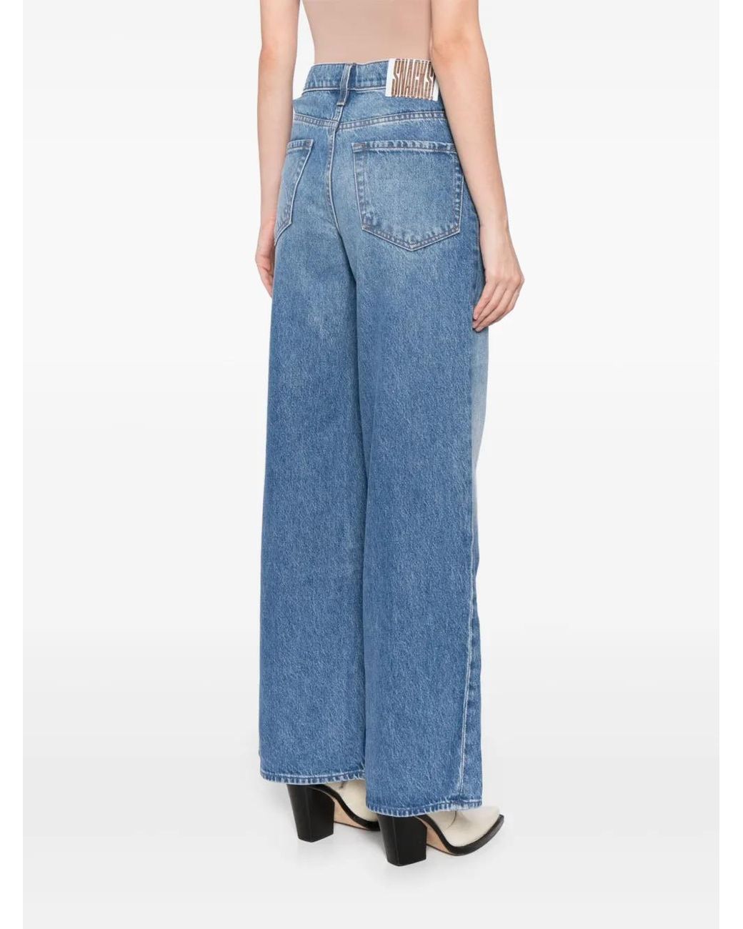 Mother Blue Nerdy Jeans