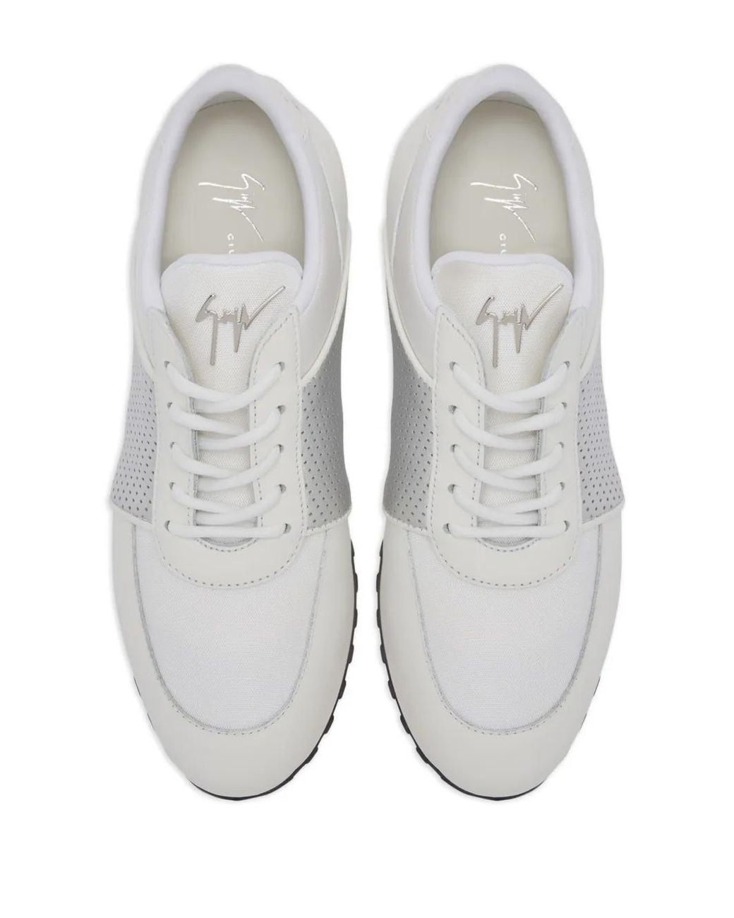 Giuseppe Zanotti White Jimi Running for men