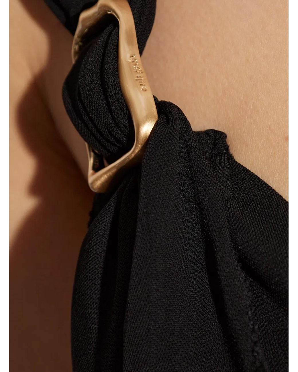 Cult Gaia Black Charlene Dress