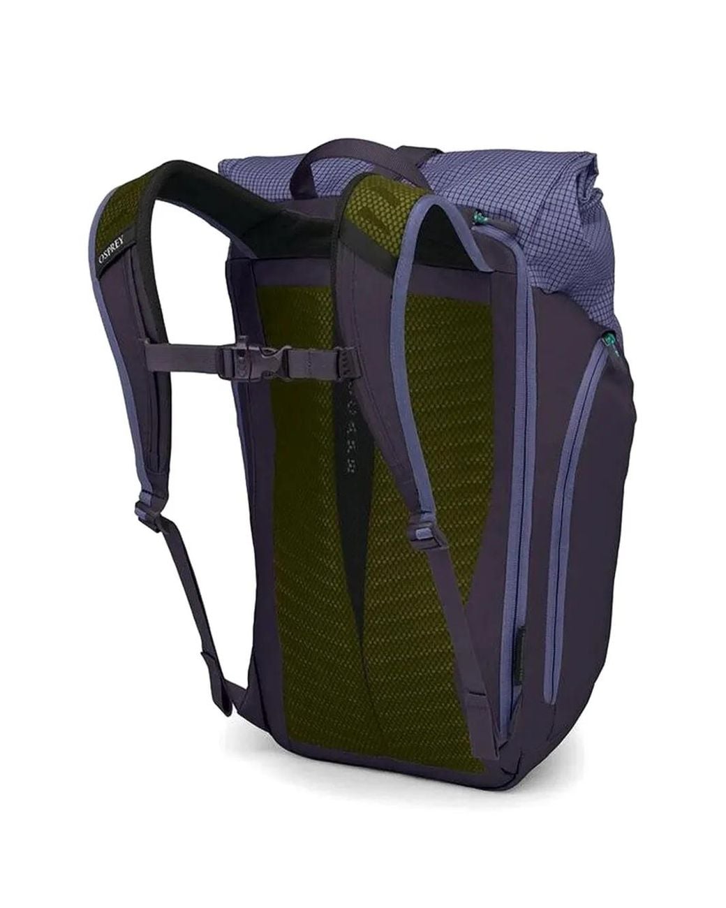 Osprey Blue Rucksack Mit Gittermuster