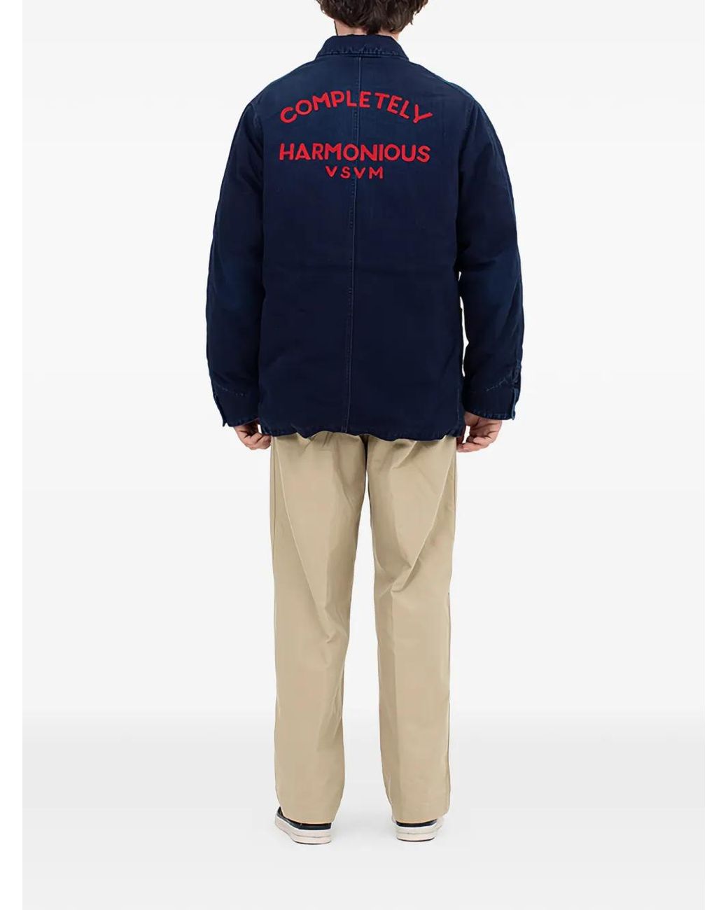 Visvim Blue Logo Jacket for men