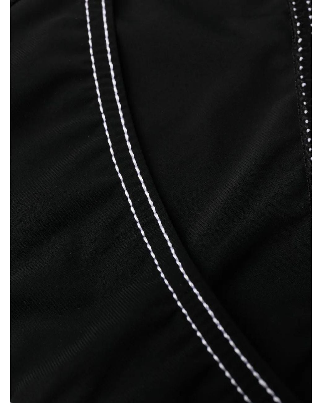 DSquared² Black Logo-Print Bikini Bottoms