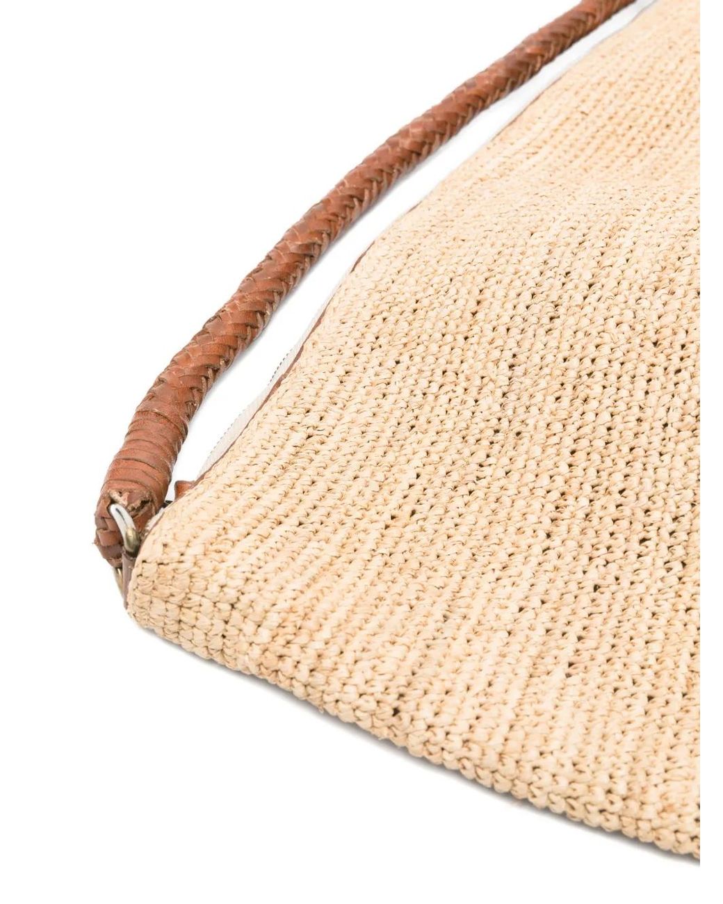 IBELIV Metallic Utopia Crocheted Raffia Shoulder Bag