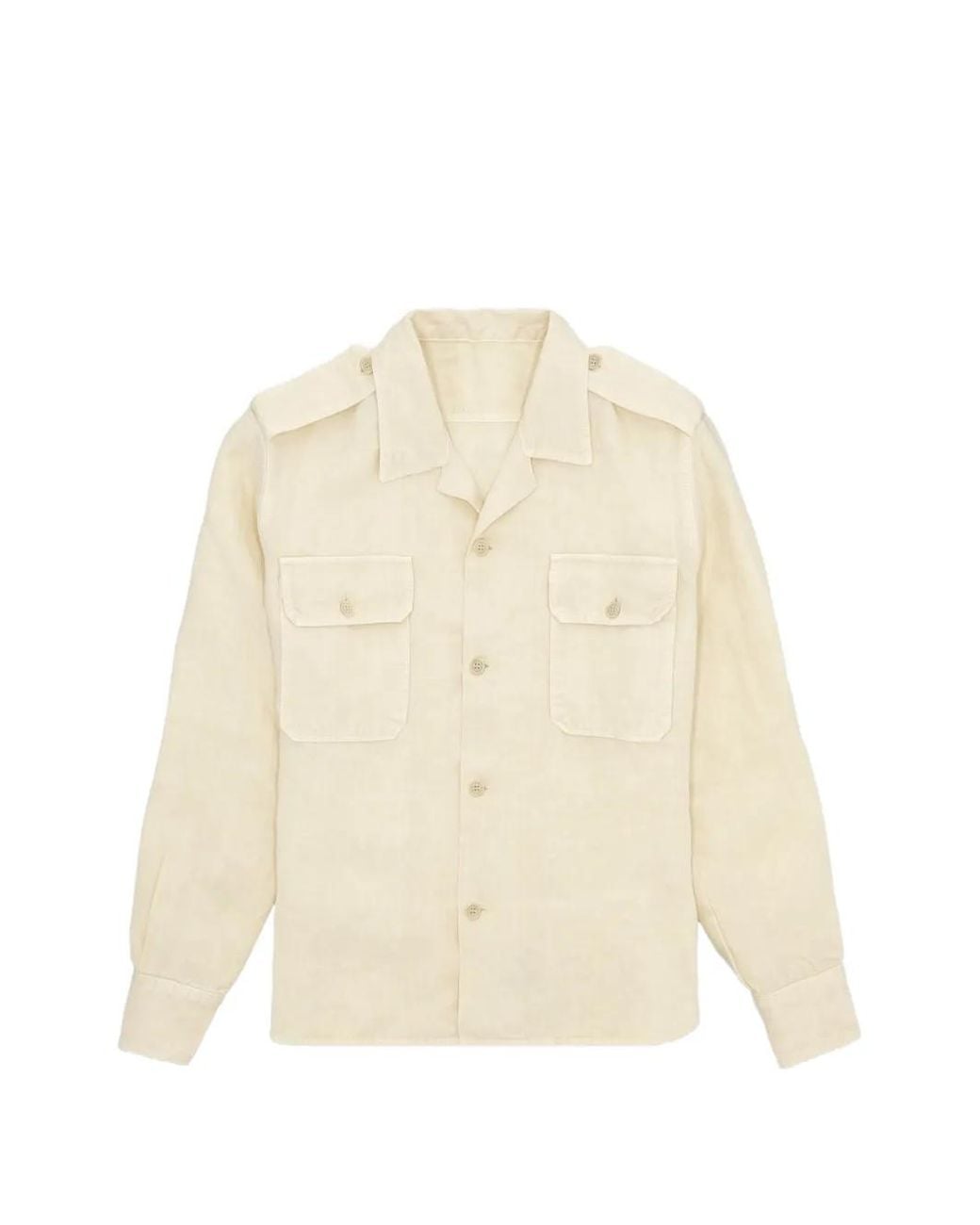 Fortela Natural Flap-Pocket Shirt