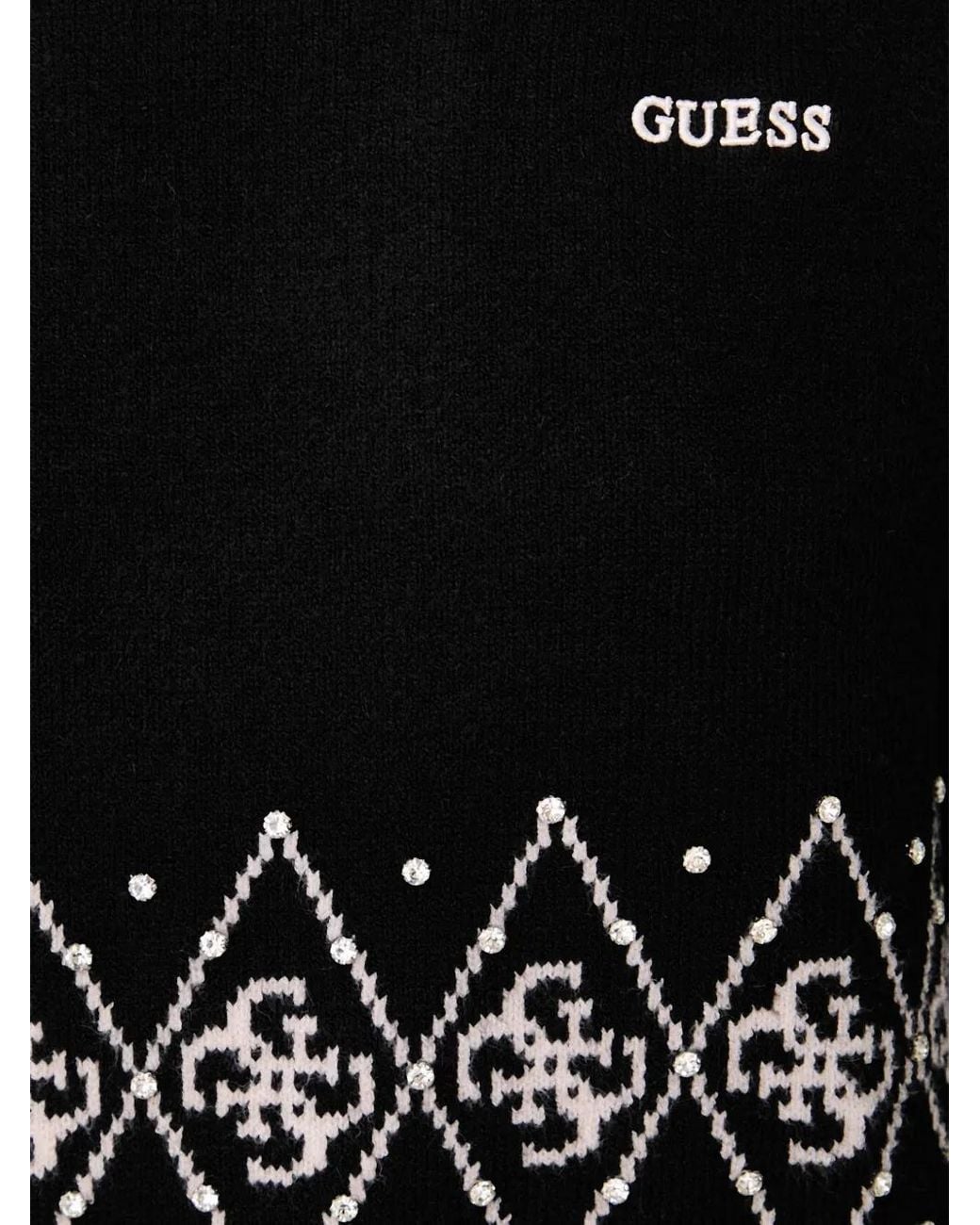 Guess Black 4G Logo Sweater