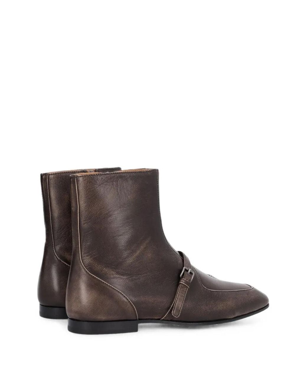 Church's Brown Suzanne Buckle-Strap Ankle Boots