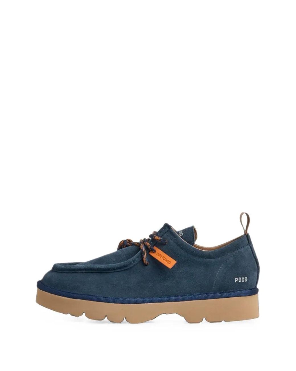 Pànchic Blue P009 Lace-Up Derby Shoes for men