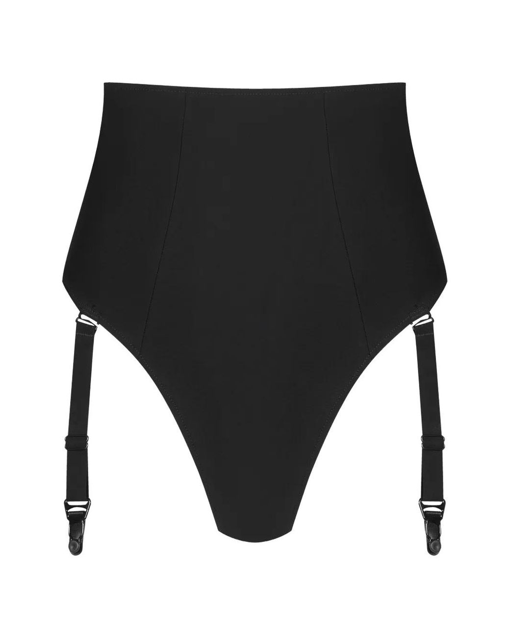 Maison Close Black Nuit Infinie High-Waisted Briefs