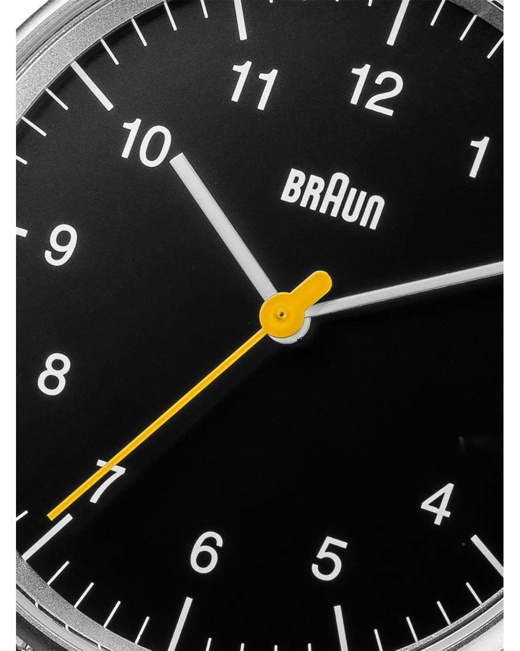 Braun Watches Gray Classic Mesh 38Mm Watch for men