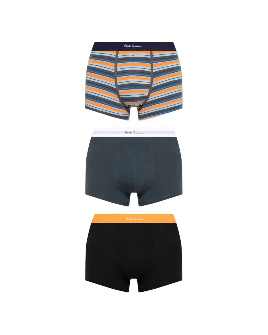 Paul Smith White Three-Pack Logo-Waistband Boxers (Set Of Three) for men