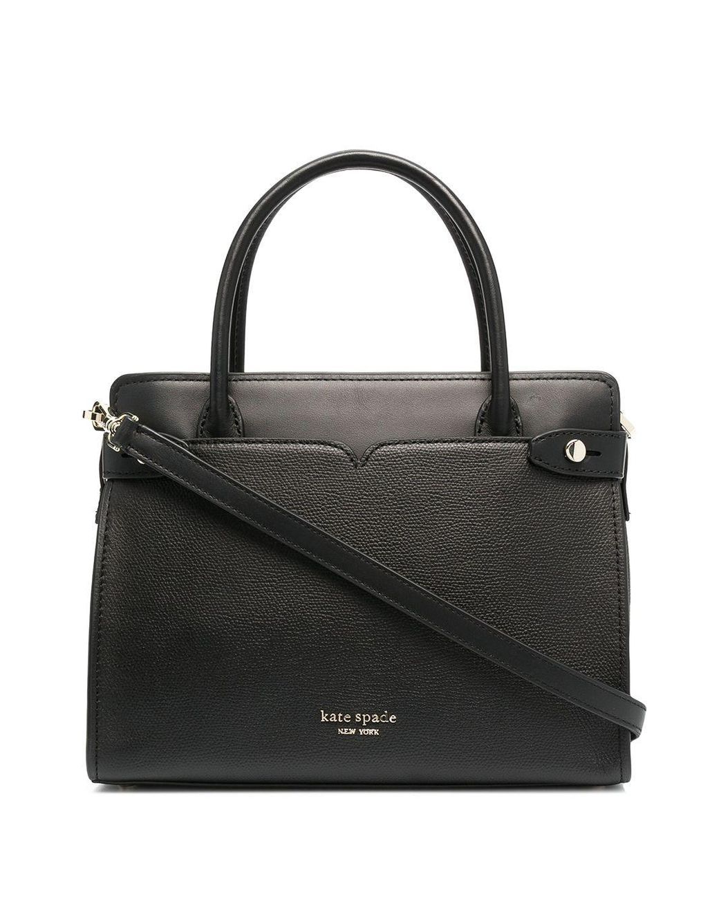 kate spade jae medium satchel black