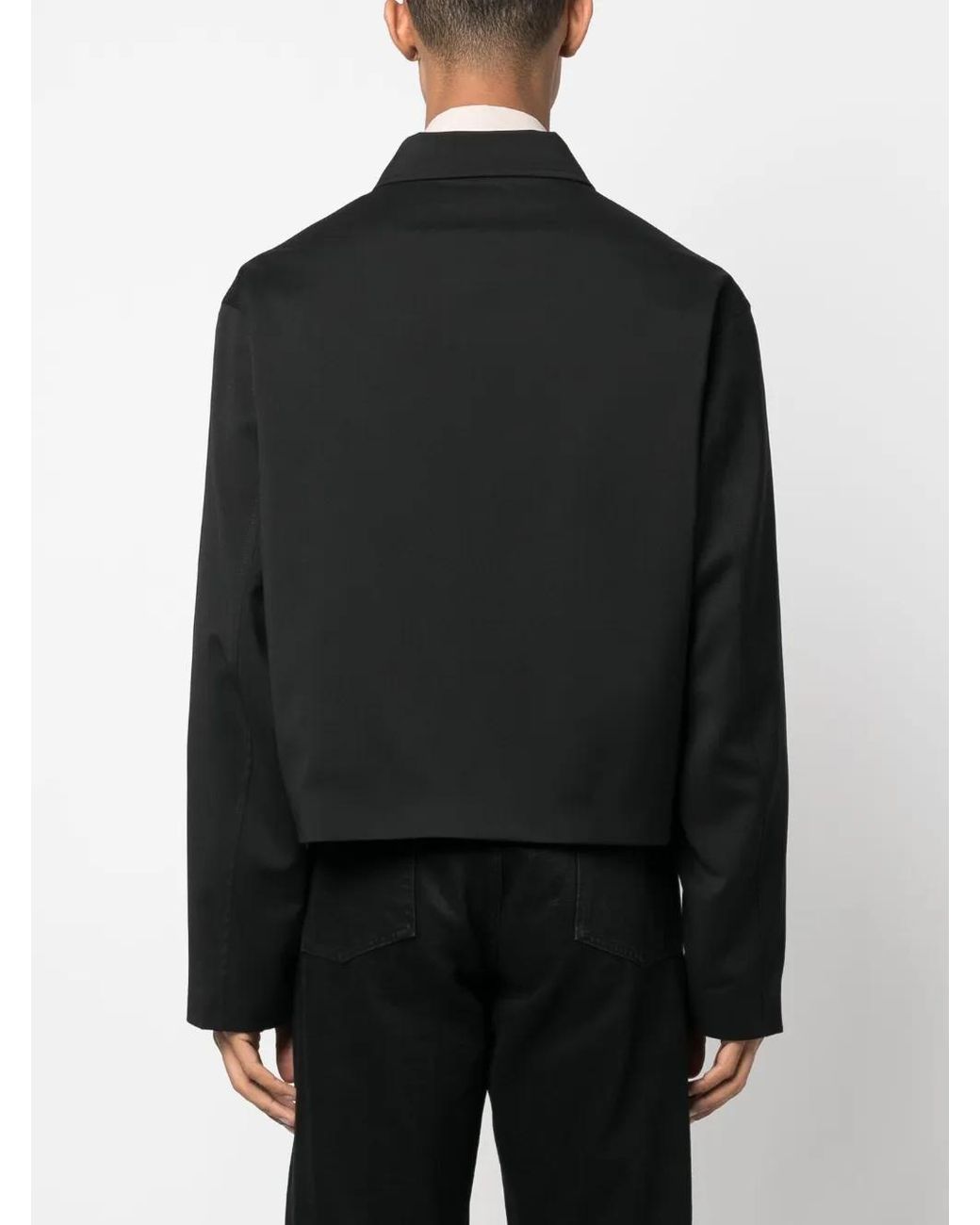 Our Legacy Black Mini Virgin Wool Blouson Jacket for men